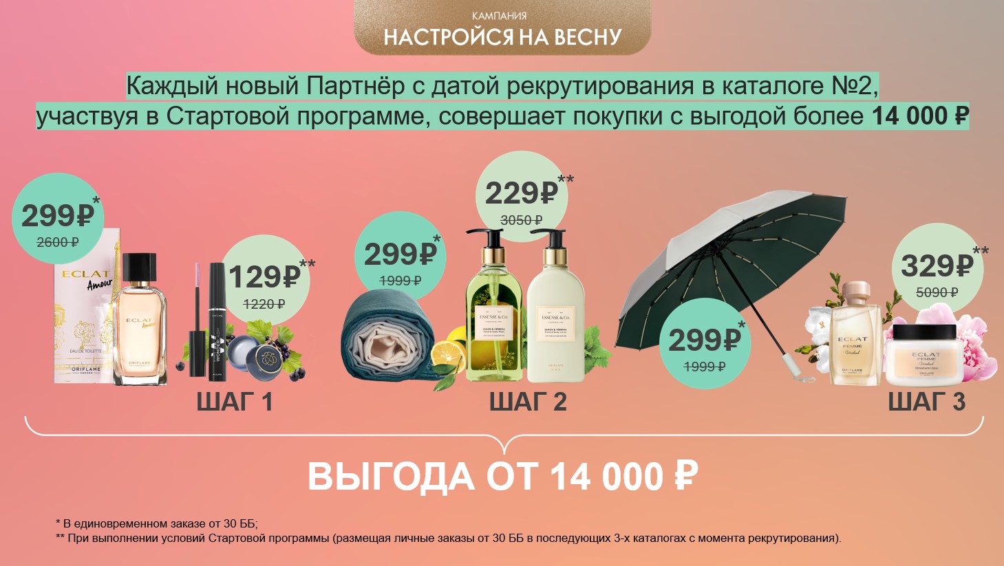 Кампания по приглашению «Настройся на весну»